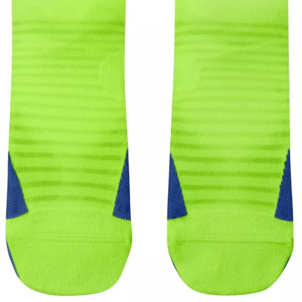 NWT Nike Spark Cushioned Ankle Yellow Running Socks